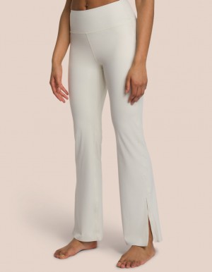 Beige Cream Women's Oceans Apart Venus Flared Pant Leggings | USA BPV-7477