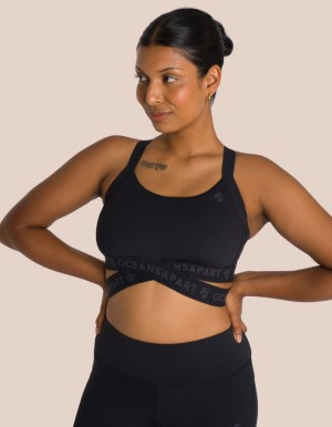 Black Women's Oceans Apart Beauty Bra | USA EGH-2498