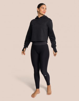 Black Women's Oceans Apart Beverly Cropped Deluxe Tall Set | USA QEF-1276