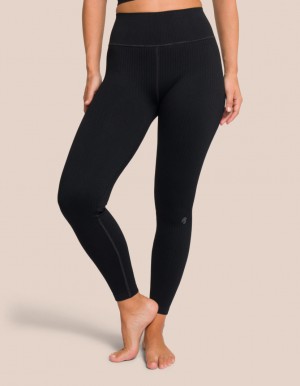 Black Women's Oceans Apart Elodie Pant Leggings | USA QZQ-0545