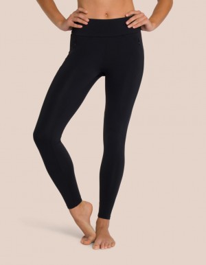 Black Women's Oceans Apart Florence Pant Leggings | USA WQT-6846