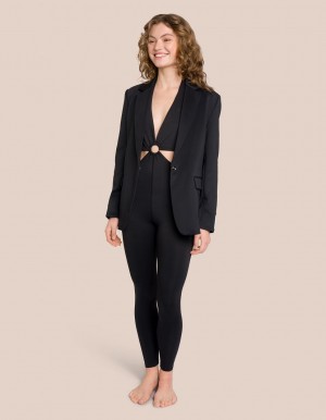 Black Women's Oceans Apart Gianna Luxe Set | USA PBX-7398