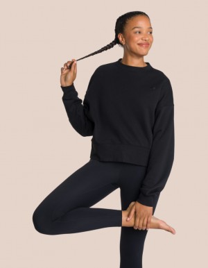 Black Women's Oceans Apart Gianna Sweat Deluxe Set | USA FRL-9266