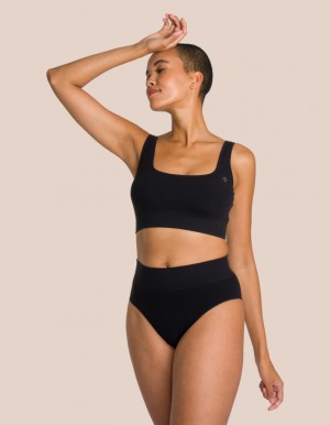 Black Women's Oceans Apart Joelle Pantie Set | USA XON-1454