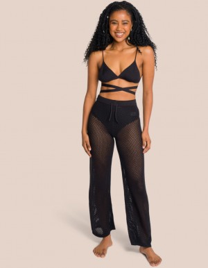 Black Women's Oceans Apart Lilou Set | USA TUT-4341