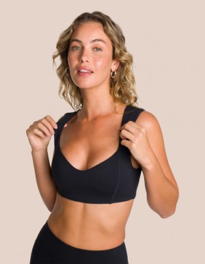 Black Women's Oceans Apart Shania Bra | USA CSS-1099