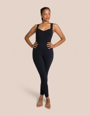 Black Women's Oceans Apart Shania Jumpsuit | USA FRR-3728