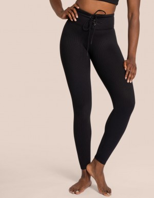 Black Women's Oceans Apart Trixy Pant Leggings | USA RPN-1795