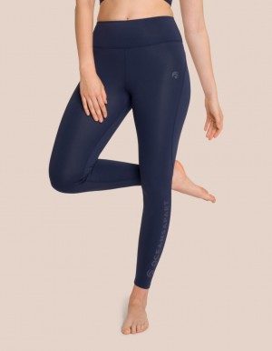 Blue Women's Oceans Apart Beauty Pant Leggings | USA YLU-2873