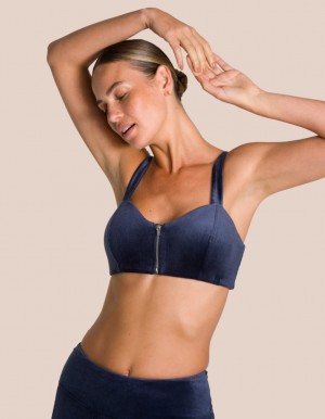 Blue Women's Oceans Apart Eden Bra | USA YFU-5858