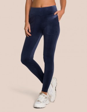 Blue Women's Oceans Apart Eden Pant Petite Leggings | USA XAN-8767