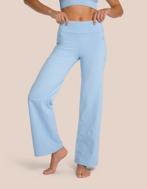 Blue Women's Oceans Apart Florence Straight Leg Pant Leggings | USA IKK-3245