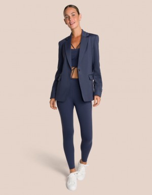 Blue Women's Oceans Apart Gianna Blazer Deluxe Set | USA ZLV-9104