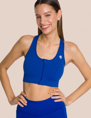 Blue Women's Oceans Apart Nami Bra | USA FDE-4663