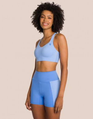 Blue / Blue Women's Oceans Apart Hope Short Set | USA UJV-4592