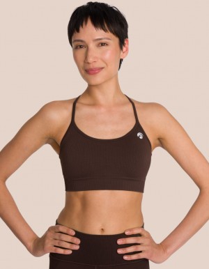 Brown Women's Oceans Apart Sydney Strap Bra | USA FVG-5001