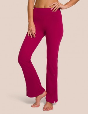 Deep Purple Women's Oceans Apart Shania Flared Pant Leggings | USA BIF-9286