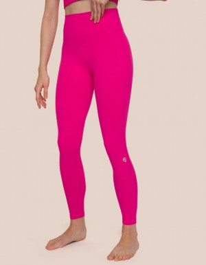 Fuchsia Pink Women's Oceans Apart Tara Pant Leggings | USA NXE-9227