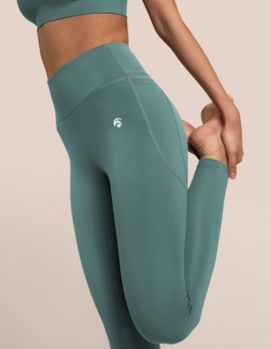 Green Women's Oceans Apart Soho Pant Leggings | USA SMP-1209