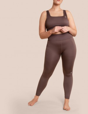 Grey Brown Women's Oceans Apart Sydney Pant Leggings | USA EPZ-6233