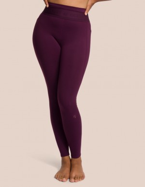 Grey Purple Women's Oceans Apart Blaze Pant Leggings | USA JWL-1112