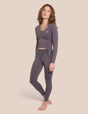 Grey Purple Women's Oceans Apart Gianna Deluxe Set | USA CTA-5709