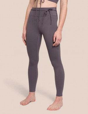 Grey Purple Women's Oceans Apart Gianna Pant Leggings | USA UVC-3802