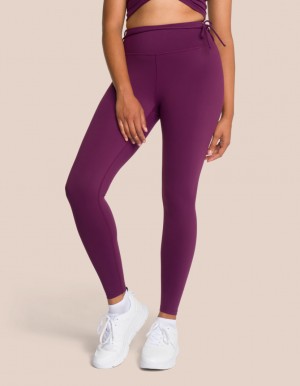 Grey Purple Women's Oceans Apart Gianna Pant Leggings | USA NGP-6236