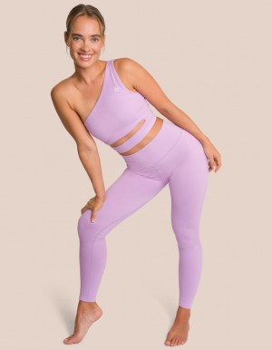 Lavender Women's Oceans Apart Elodie Asymmetric Set | USA YCZ-2775