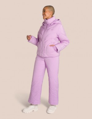 Lavender Women's Oceans Apart Joelle Puffer Onesie Set | USA CAU-8832