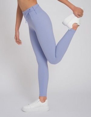 Light Blue Women's Oceans Apart Gianna Pant Leggings | USA ULM-8048