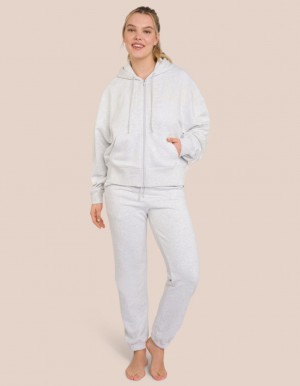 Light Grey Women's Oceans Apart Ariel Sweat Set | USA RLO-7877