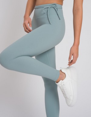 Light Grey Women's Oceans Apart Gianna Pant Leggings | USA NZW-3963