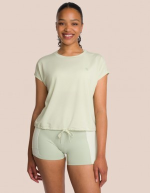 Olive Green / Olive Green Women's Oceans Apart Hope Short Set Deluxe Set | USA NLK-7667