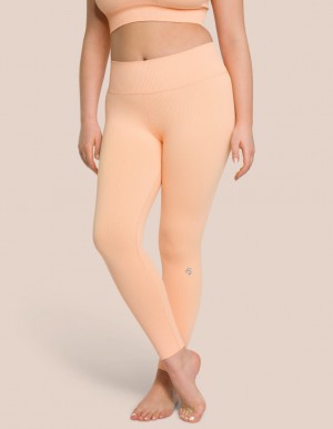 Orange Women's Oceans Apart Maya Pant Leggings | USA ZQE-1760