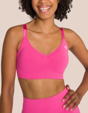 Pink Women's Oceans Apart Brooke Bra | USA TGF-6902