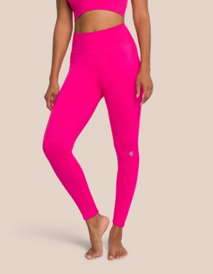 Pink Women's Oceans Apart Riley Pant Leggings | USA FIY-2784