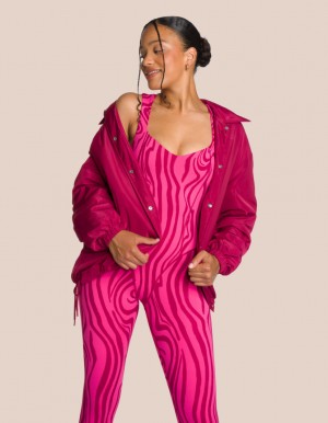 Pink / Deep Purple Women's Oceans Apart Shania Jumpsuit Set | USA WZV-5122