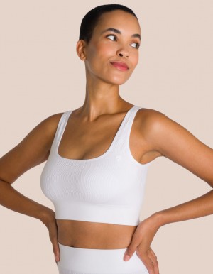 White Women's Oceans Apart Joelle Bra | USA YGK-8636