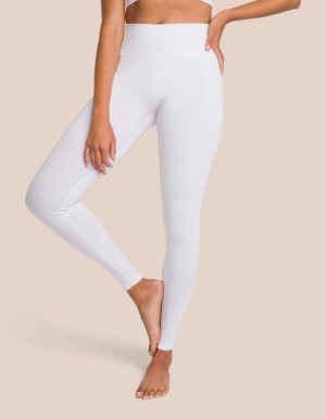 White Women's Oceans Apart Joelle Pant Leggings | USA WVF-3887