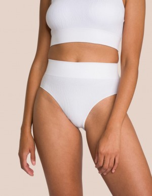 White Women's Oceans Apart Joelle Pantie Underwear | USA BWQ-2678