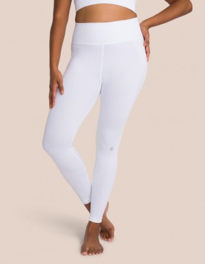 White Women's Oceans Apart Sydney Pant Leggings | USA RPP-1719