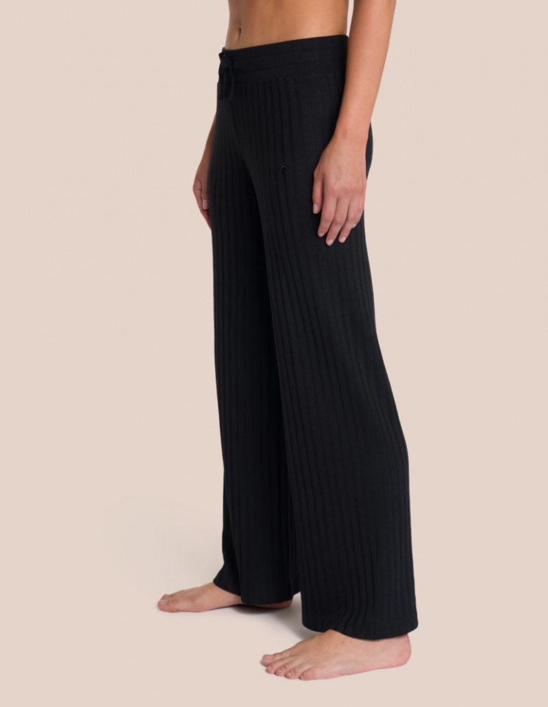 Black Women's Oceans Apart Aurelia Knit Tall Set | USA FNA-1238