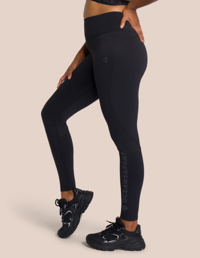 Black Women's Oceans Apart Beauty Pant Leggings | USA UCB-3956