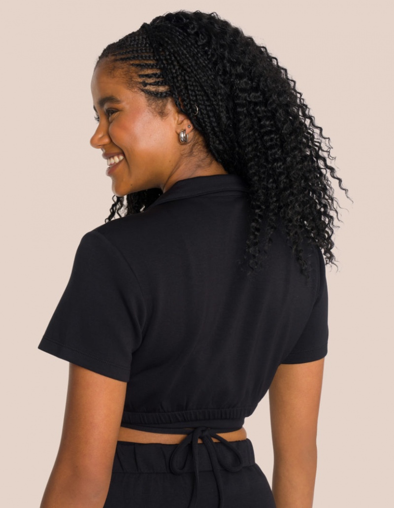 Black Women's Oceans Apart Cruz Summer Deluxe Set | USA YEZ-8337