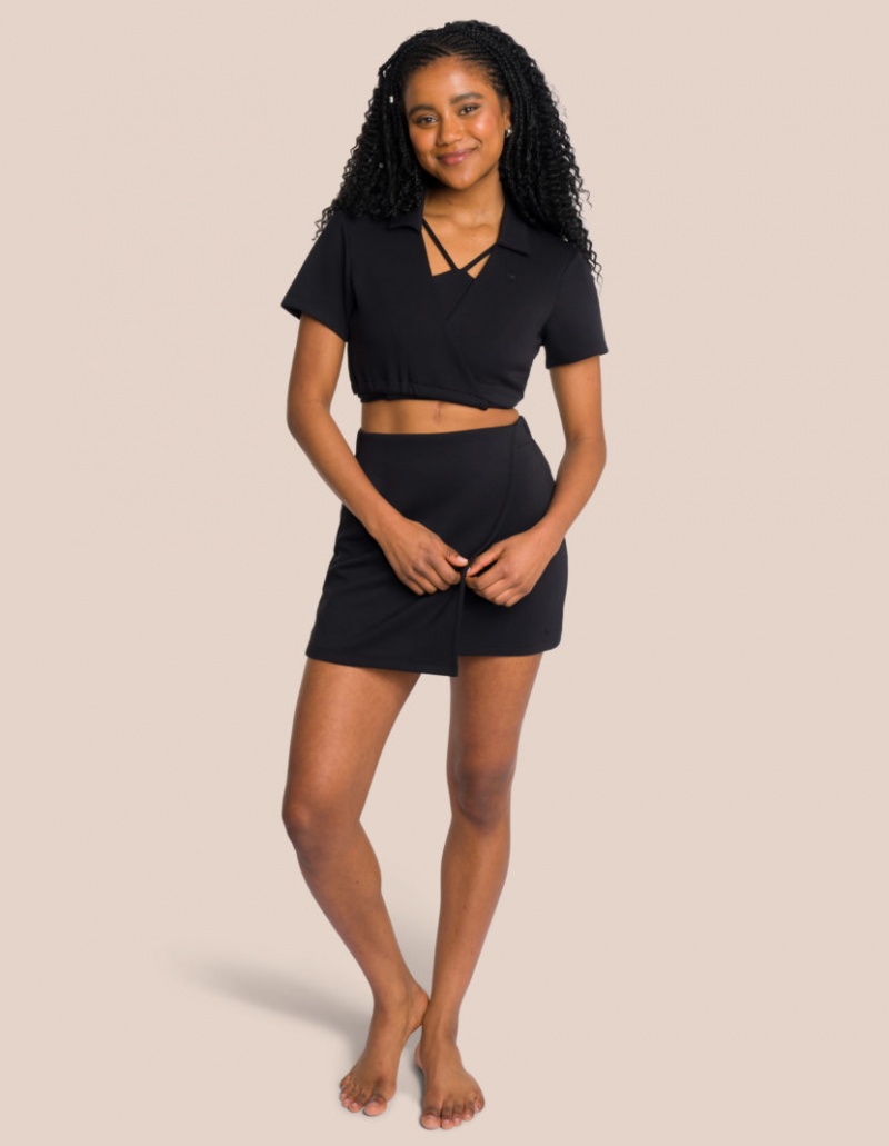 Black Women\'s Oceans Apart Cruz Summer Deluxe Set | USA YEZ-8337