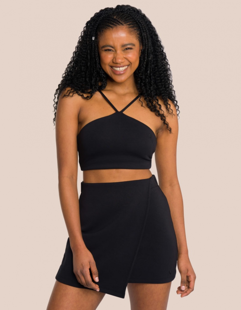 Black Women's Oceans Apart Cruz Summer Set | USA PEV-6726