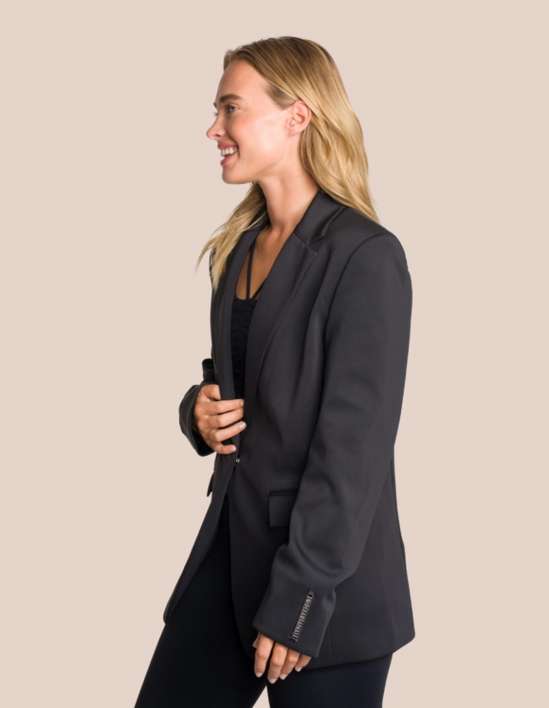 Black Women's Oceans Apart Gianna Blazer Deluxe Set | USA ZTK-8850