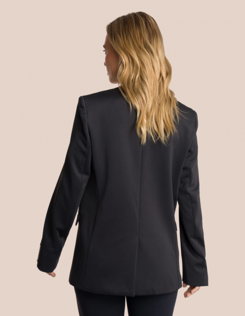 Black Women's Oceans Apart Gianna Blazer Deluxe Set | USA ZTK-8850