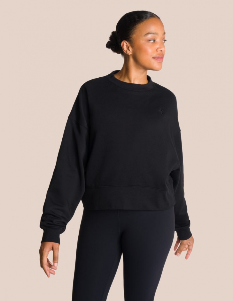 Black Women's Oceans Apart Gianna Sweat Deluxe Set | USA FRL-9266